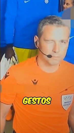 The referee's gestures 💀 #gestures #referee #terror #shorts