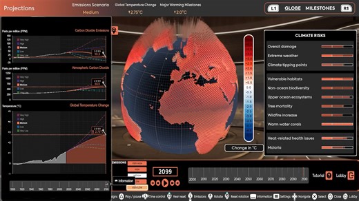 索尼推出互动气候科普作品《Climate Station》