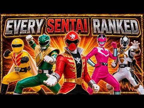 Every SUPER SENTAI Season RANKED - From Worst To Best!
