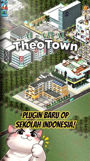 PLUGIN OP TEBARU SEKOLAH MODERN INDONESIA DI THEOTOWN! Edisi Ramadhan #shorts