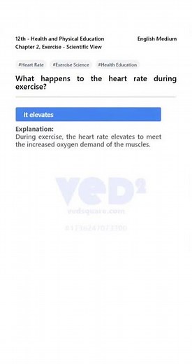 Heart Rate & Exercise: 12th Health & PE Explained