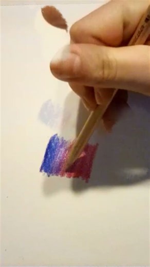 Blending pencils with clear Prismacolor blender pencil! #blendingcolors #prismacolor