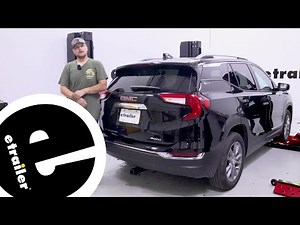 Setting up the etrailer Trailer Hitch Receiver on your 2023 GMC Terrain