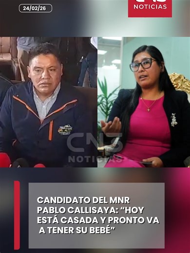 El candidato del MNR a la Alcaldía de El Alto, Pablo Callisaya, afirmó que, de resultar electo, impulsará una auditoría “externa o interna” a la gestión de la alcaldesa Eva Copa, al señalar que el proceso “sí o sí tiene que hacerse” y que no llevarlo adelante implicaría un incumplimiento de la ley. Callisaya aseguró que su postura no responde a motivos personales, pese a que ambos fueron pareja en el pasado, y felicitó a la autoridad edil por su situación personal, indicando que “hoy día ya es u
