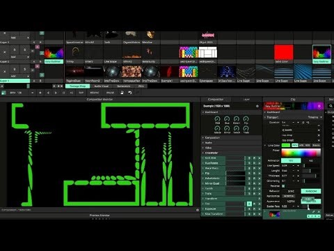 Easy Outliner New Outline Effect... 🔥 Resolume Arena 🔥wa.9936920647
