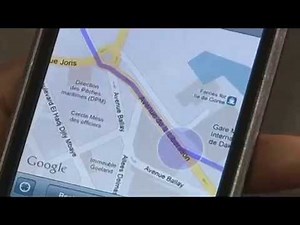 La fonction GPS sur l'iphone