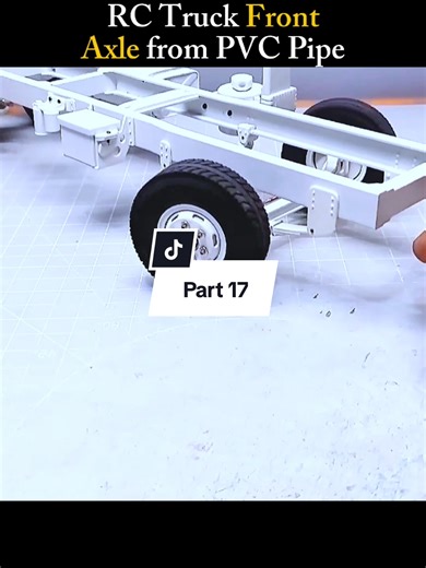 DIY RC Truck Front Axle Using PVC Pipe