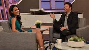 Not sure what Jordana Brewster is saying in Portuguese but WOW does it sound beautiful! | Harry Connick Jr