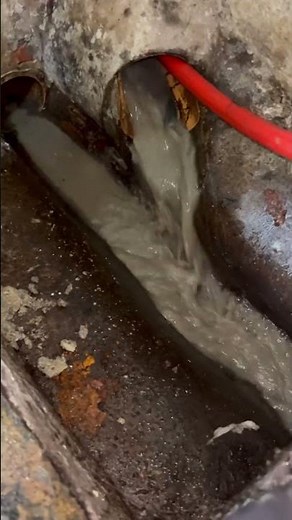 Drain jetting #drainage #draincleaning #sewage