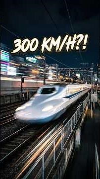 How Bullet Trains Reach 300+ km/h in Just Seconds 😯 | Shorts