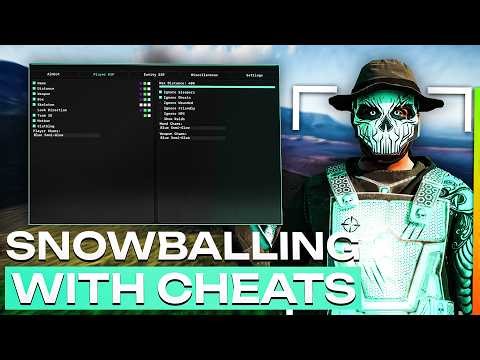 Is this THE BEST RUST CHEAT? | Snowballing with AIMBOT + ESP | Dominating 1k POP