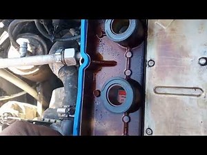 95 Geo tracker valve cover gasket replacement pt2