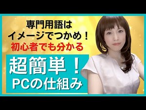 【初心者PC入門編】イメージでつかむパソコンの仕組みと専門用語