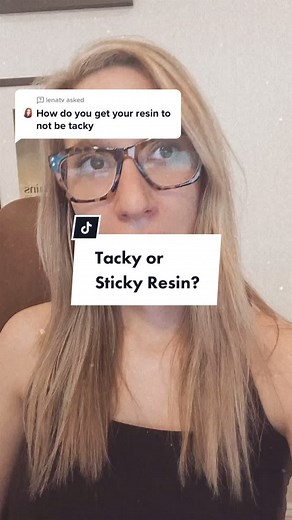 How to Dry Resin without it Being Tacky or Sticky