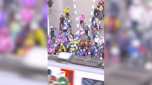 Top riders under investigation for running red light at train crossing