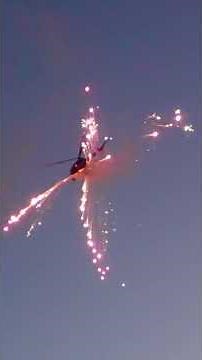 Mil Mi-2 | Night airshow #mi2 #helicopter #aviationcz