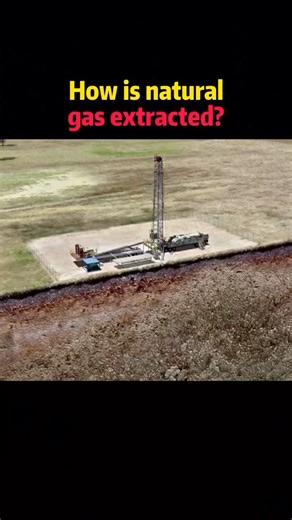 How is natural gas extracted?#usa🇺🇸 #science #knowledge