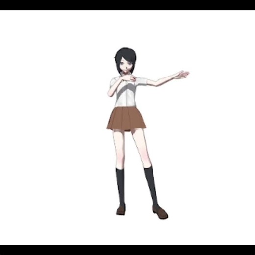 mukuro ikusaba shower cat dance meme mmd danganronpa