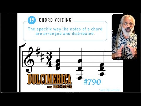 24 DAD Chords with Four Shapes (and a bonus!) on Mountain Dulcimer - Dulcimerica 790