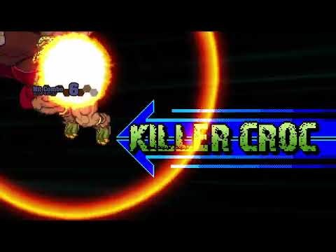 Killer croc vs the juggernaut mugen battle