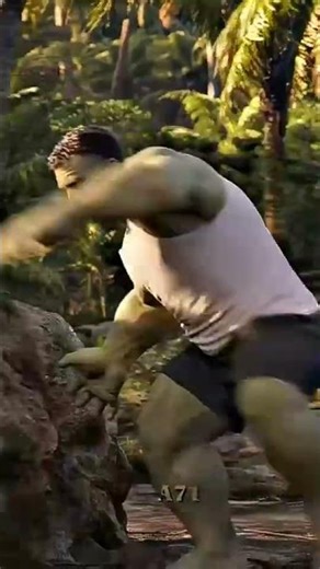 Baby Hulk Dance 💚 | Cute Hulk Dancing Video | Funny Superhero Dance #shorts