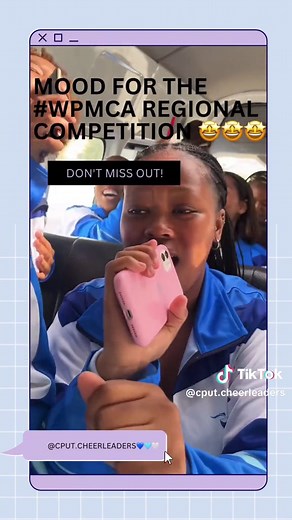 Big mood😂😌🔥 Catch the CPUT TITANS in action at the next WMCA Regional Competition !! & Join us at Hottentots Holland High School on Saturday, 11 May 2024! - Competition starts at 08:00 - Entry fees are R30 for adults, R20 for cars, pensioners, and scholars. - Card facilities will be avallable. #fyp #cputcheerleaders #cputtitans #tiktoksouthafrica🇿🇦 #wpmca #regional #competition #westernprovince #cheerseason