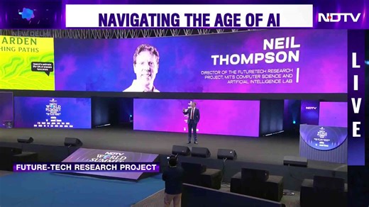NDTV World Summit 2025: How Can AI Improve? Neil Thompson Explains