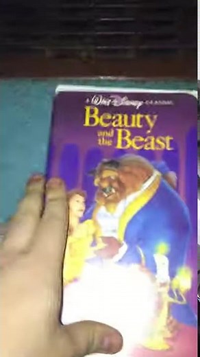 Unboxing Beauty and the Beast VHS