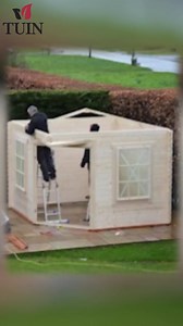 A quick and easy build of our best-selling Emma Log Cabin 🔨✨ Not only is this a great corner cabin for the Summer, it fits nicely into almost any uk home without compromising space and, as you can see, it is very easy to put together with just a couple of people. Self-assembly is very achievable, though we do also have a list of recommended installers to help assemble the cabin for you. The Emma also boasts a lower delivery time compared to other cabins, able to get to you in just 7 - 14 workin