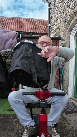 Mobility Scooter Accessories 🛍️: Removable front basket. #mobilityscooter #accessories #review