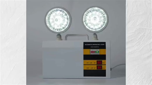 #emergency light #twin spot emergency lights