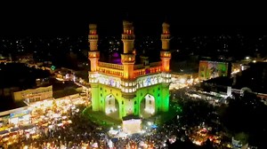 83K views · 999 shares | The iconic landmarks of Hyderabad, representing change and continuity while promising great future, have been illuminated on the occasion of 72nd Republic Day treating the city-dwellers to a visual feast. #HappeningHyderabad | Kalvakuntla Taraka Rama Rao - KTR | Facebook