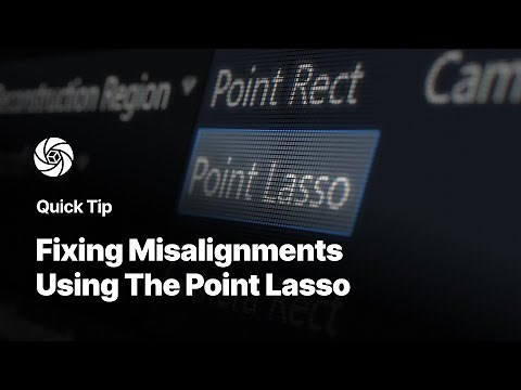 Fixing misalignments using the Point Lasso | Tutorial