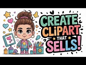 How to Create Clipart That Sells 💸 | Design From Scratch to Profit!