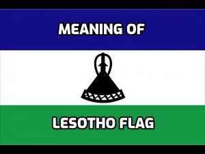 Meaning of Lesotho Flag