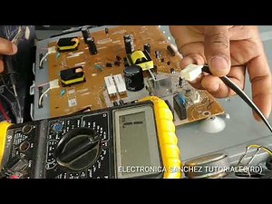 tv Emerson model.LC320EM3F A en protección o silbidos en la fuente de poder