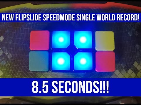 FlipSlide World Record: 8.5 seconds! (Speed Mode)