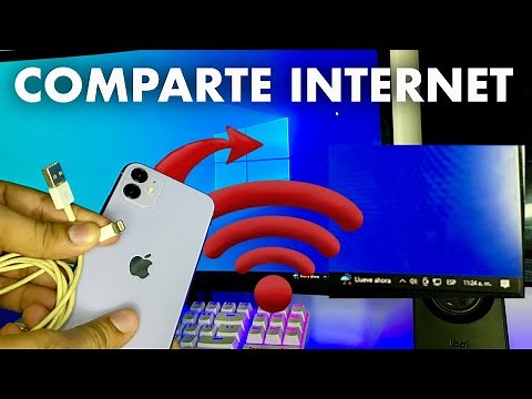 Compartir Internet de iPhone a PC por Cable USB