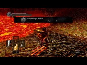 Centipede Demon Boss - Cut the tail or arms for Orange Charred Ring DARK SOULS REMASTERED