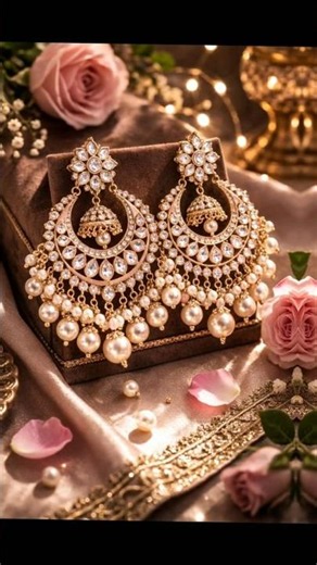 ✨ Gorgeous Bridal Earrings Collection 2026 | Latest Wedding Jewelry Designs 💎👰 #earrings#short#viral