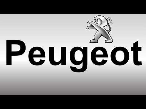 How to Pronounce Peugeot