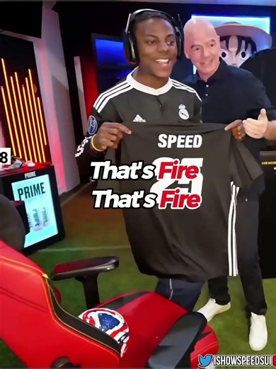 iShowSpeed Gets the Trophy He Didn't Expect 💪🔥