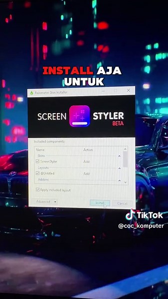 Cara Membuat Widget Keren di Desktop PC