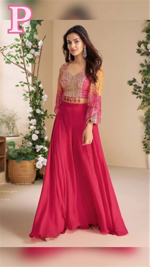 beautiful latest sharara dress🤩 ✨ #shorts