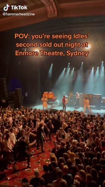 Experience Idles' Raw Energy at Enmore Theatre, Sydney