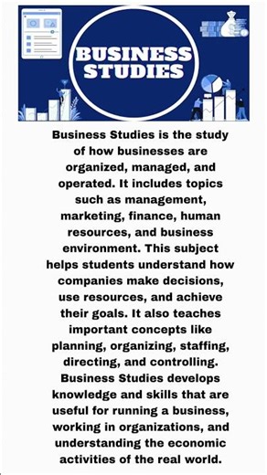 What is Business Studies? Meaning, Importance and Scope Explained in Simple Words