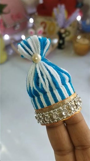 Woolen cap 🧢#diy #shortsviral #woolcraftideas #woolcrafts #youtubeshorts #craft
