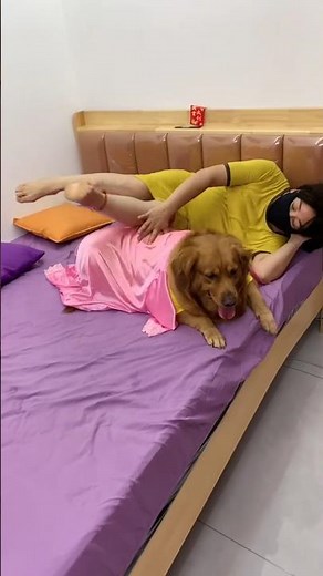 Pregnant Mom &#Dog Twinning#Moment Too Cute🤰🐕Pregnant Mom & Her Loyal#🐶Dog Heart Melting ClipDoggo