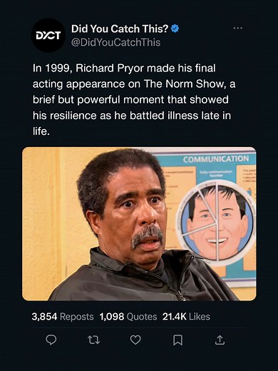 Richard Pryor's Final Acting Role on The Norm Show (1999)
