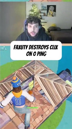 Faxuty CLIPS Clix in Zone Wars 🐐 #fortnite #fortniteclips #shorts